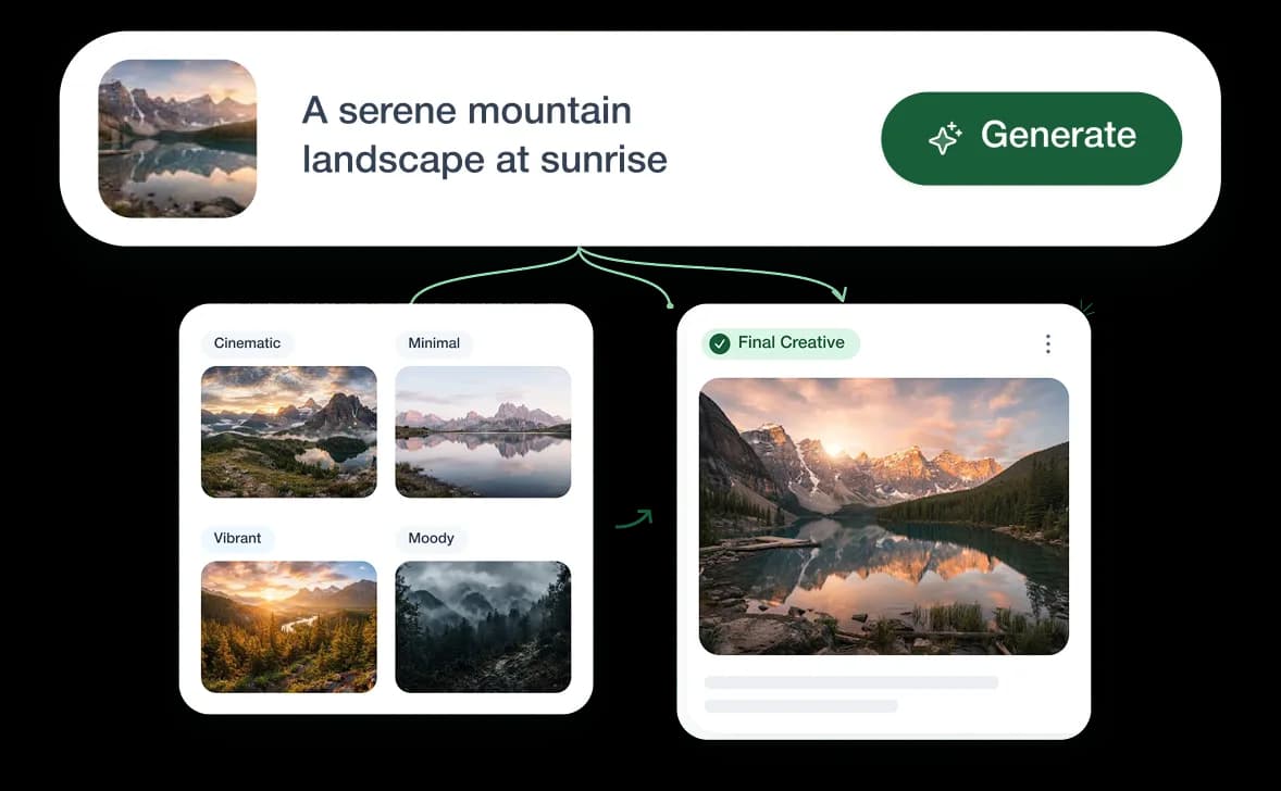 Prompt generating multiple style interpretations